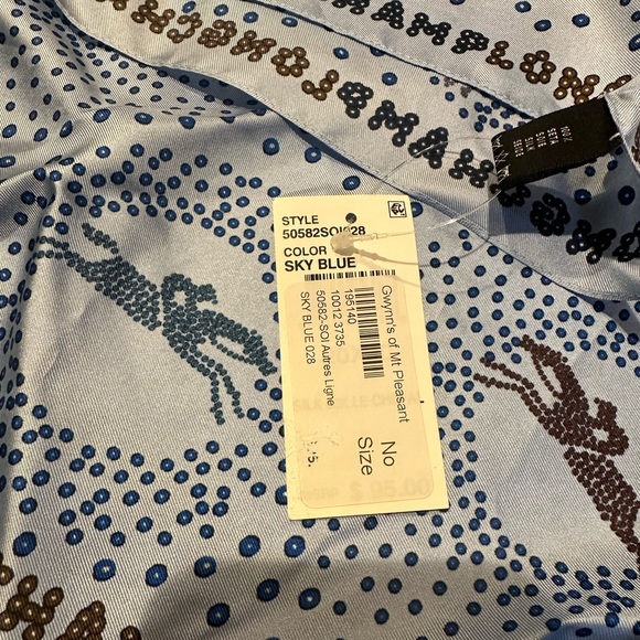 Longchamp Silk Scarf NWT - Picture 3 of 5